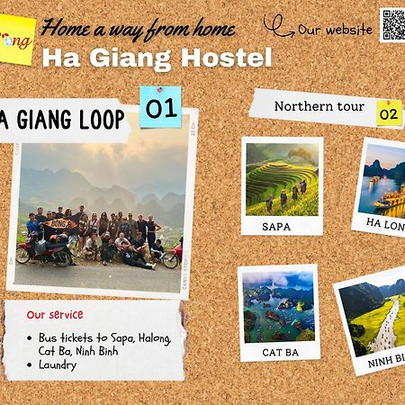 Bong Hostel And Motorbike Tour Ha Giang Exterior foto